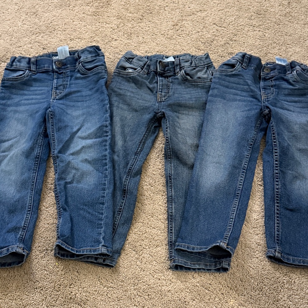 OshKosh boys Dark Blue Denim Jeans - 3